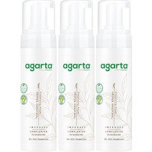 Agarta Doğal Yüz Temizleme Köpüğü 225ML (3 Lü Set)