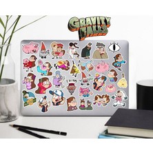 Gravity Falls Esrarengiz Kasaba Seri 2 Sticker Telefon Laptop Notebook Tablet Defter Matara Etiket