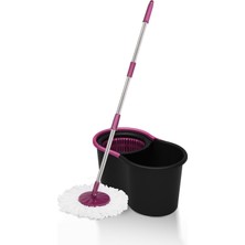 Temizlik Seti Yedek Mop Hediyeli, Siyah Edition, Pratik ve Temizliğe Uygun