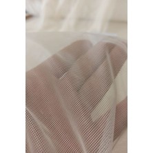 Krem Düz Tül Perde, Sade, Desensiz, Düz Tül,sık Pile, Ütü Istemez,tül,perde