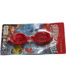 Kırmızı Yüzme Gözlüğü, Su Geçirmez, Hafif ve Konforlu, Yaz Tatili Için Ideal Seçim