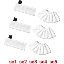 Buhar Mop Yedek Bezi 6'lı Set, Temizlik Kolaylığı, Pratik Kullanım