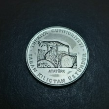 Escoines Koleksiyon 39963682634 Prof Baskı 2½lira 1970 Fao Saban Kılıçtan Üstündür Eski Madeni Para