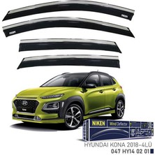 Kromlu Cam Rüzgarliği Hyundai Kona 2018- 4lü Almla