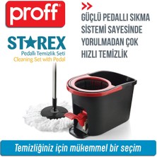 Pratik Temizlik Seti, Mikrofiber Mop ve Kova ile Hijyenik Kullanım