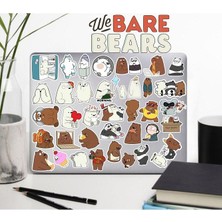We Bare Bears Kafadar Ayılar Seri 1 Sticker Telefon Laptop Notebook Tablet Defter Matara Etiket