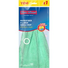 Yüksek Kalitede Mikrofiber Büyük Havlu Mop, Temizlik Kolaylığı Sağlar