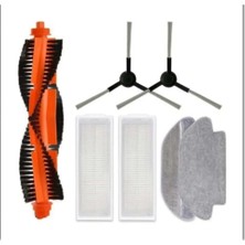 Uyumlu Mop Pro Filtre ve Fırça Seti, Beyaz, Temizlik Için Yenilikçi Çözüm