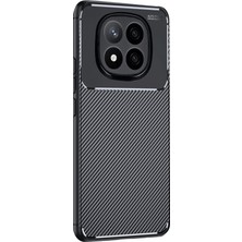 Newface Xiaomi Redmi Note 14 Pro Plus Kılıf Auto Focus Karbon Kapak - Siyah