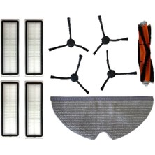 Teknotrust Siyah Akıllı Robot Süpürge Filtre Seti Uyumlu