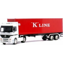 1:32 Welly Mercedes Benz Actros K-Line Model Tır Oyuncak Model Diecast Mercedes Tır