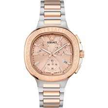 VRSCVEVCA0524 Rose Gold Metalik Gri Çelik Unisex Kol Saati