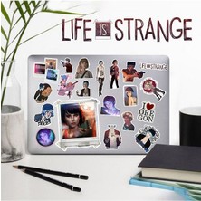 Life Is Strange Sticker Telefon Laptop Notebook Tablet Defter Matara Stiker Etiket