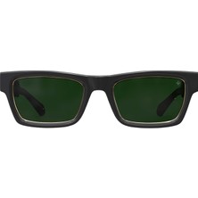 Philippe V N29 Siyah Altın Yeşil Asetat Unisex Güneş Gözlüğü