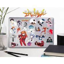 Neon Genesis Evangelion Sticker Telefon Laptop Notebook Tablet Defter Matara Stiker Etiket