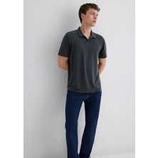 Mavi Soft-Premium Yeşil (TENCEL™) Modal Karışımlı Polo Tişört 0613008-85370