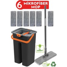 Yüksek Kapasiteli Mikrofiber Temizlik Seti 12L, Sihirli Tablet Mop ve Paspaslar