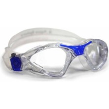 Knittingtr Renkli ve Şeffaf Küçük Deniz Gözlüğü, Mavi Çerçeve, Şeffaf Etek, Rahat Kullanımlı