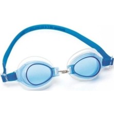Knittingtr Çocuklar Için Mavi Yüzücü Gözlüğü, Havuz ve Deniz Kullanımı Için Renkli Tasarım