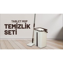 Çok Amaçlı Sihirli Mop Tablet Temizlik Seti, 3 Yedekli, Pratik ve Hızlı Temizlik