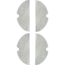 D9 Robot Süpürge Için 4 Adet Mop Bezi Yedek Parça Seti