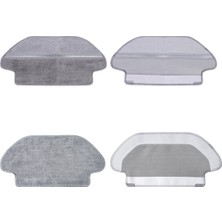 Robot Süpürge Için 4'lü Mop Bezi Seti, Temizlik Için Uyumlu ve Pratik