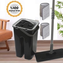 Çift Paspaslı Mikrofiber Tablet Mop Seti, Kolay ve Hızlı Temizlik Için Yeni Nesil Tasarım