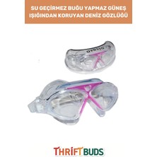 Knittingtr Renkli Su Geçirmez Antifog Uv Koruma Ayarlanabilir Gözlük Kutulu