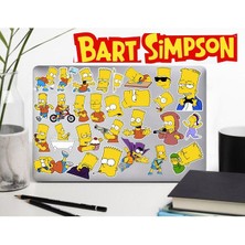 Bart Simpson Mix Seri 1 Sticker Telefon Laptop Notebook Tablet Defter Matara Stiker Etiket