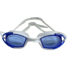 Knittingtr Beyaz ve Lacivert Renkli Çocuk Silikon Gözlük, 14+ Yaş Uygun, Şık ve Rahat Tasarım