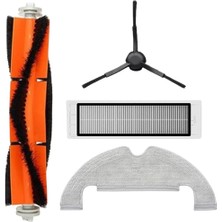 Teknotrust Robot Süpürge Yedek Parça Seti, Temizlik Için Uyumlu, 4'lü Paket