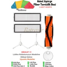 Teknotrust Uyumlu Fırça ve Filtre Seti, Yedek Parça, Temizlik Aksesuarları