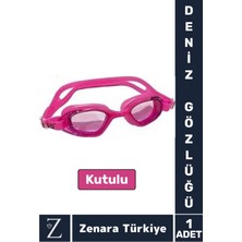 Knittingtr Pembe Ayarlanabilir Su Geçirmez Uv Koruma Silikon Deniz Gözlüğü