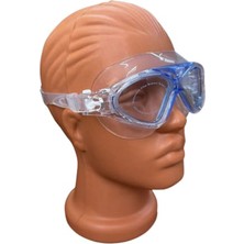 Knittingtr Yüzücü Gözlüğü, Uv Koruma, Buğulanma Önleyici, Su Geçirmez, Geniş Açılı Görüş, Mavi- Şeffaf