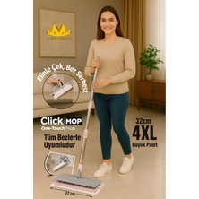 Teknotrust Tüm Bezlere Uyumlu Kendinden Sıkıştırmalı 4xl Click Mop ve Islak Mendil Paspası