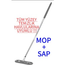 Yüzey Temizlik Havlusu, Mopu ve Sap Seti - Temizlik Kolaylığı Sağlar