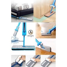 Çift Taraflı Temizlik Mopu, Kolay Kullanım, Zemin ve Duvar Temizliği Aracı