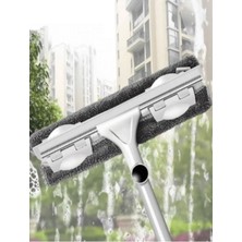 Çift Taraflı Teleskopik Cam Silme Aparatı, Kolay ve Pratik Temizlik Aracı