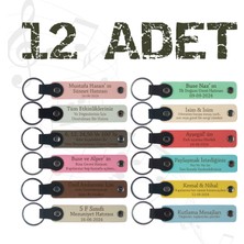 Miawiki Hentbol Kulüpleri Için Özel Üretim, 12' Li Set, Muhteşem Hediyelik Anı ve Hatıra Anahtarlıkları