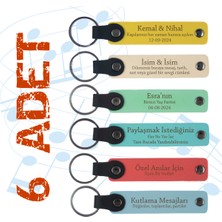 Miawiki Mühendislik Ofislerine Özel Anahtarlık, 6' Lı Set, Misafirlerinize Sunabileceğiniz Değerli Hediye