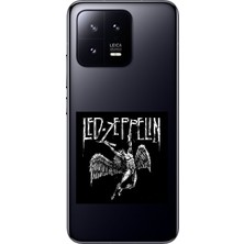 Dali Design Xiaomi Mi 13 Uyumlu Şeffaf Kılıf LED Zeppelin Tasarımlı