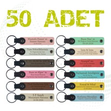 Kurumsal Şubeler Için Özel Anahtarlık, 50' Li Set, Müşterilerinize Sunabileceğiniz Değerli Hediye