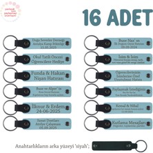 Gök Mavi&siyah, Sınıf Öğretmeninden Minik Öğrencilerine Mesajlı Karne Hatırası Anahtarlık 16’lı Set