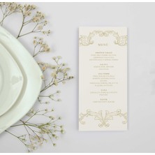 Nostalji Menü Kartı