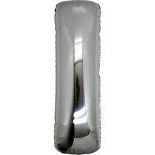 Melff I Harf Folyo Balon Gümüş Renk  40 inç