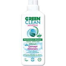 Nessiworld Green Clean Sensitive Parfümsüz Bitkisel Çamaşır Deterjanı 1000ML