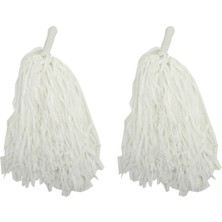 Nessi World NessiWorld 1 Çift ( 2 Adet ) Beyaz Renk 23 Nisan Gösteri Ponponu