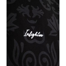 Erkek Kısa Kol Scripted Identity Tee Siyah Tişört