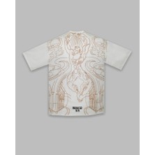 Erkek Kısa Kol Divine Rebirth Beyaz Tişört