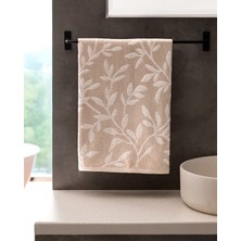 Clarisse Pamuklu Yüz Havlusu - Somon - 50X80 cm